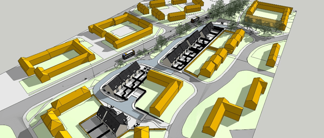 Arbroath, Land at Fraser Path site drawing