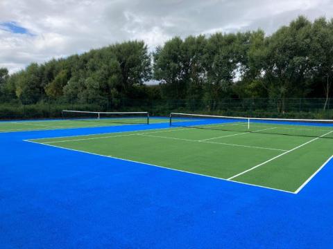 Tennis Courts at West Links