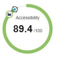 Siteimprove accessibility score
